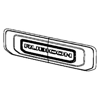 Jeep OE - Front Bumper Cover Emblem