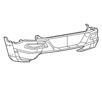Jeep OE - Rear Lower Bumper Cover