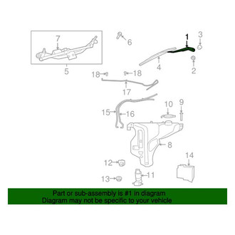 Dodge OE - Right Wiper Arm