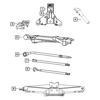 Dodge OE - Wheel Lug Wrench