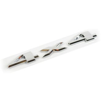 Mopar® - "4 x 4" Nameplate Chrome Hatch Emblem