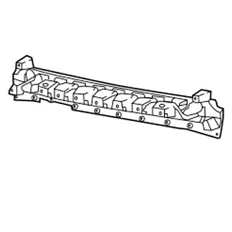 Jeep OE - Front Upper Bumper Impact Absorber