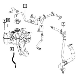 Mopar® - Engine Coolant Radiator Hose
