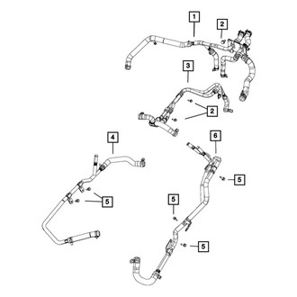 Mopar® - HVAC Heater Hose