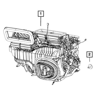 Mopar® - HVAC Heater Case