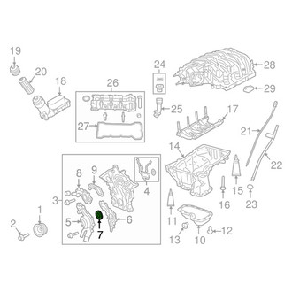 Mopar® - Front Crankshaft Oil Seal Retainer