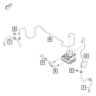 Mopar® - Brake Tube