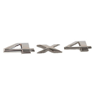 Mopar® - "4 x 4" Nameplate Chrome Hatch Emblem