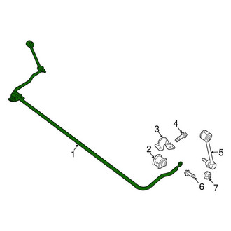 Mopar® - Rear Stabilizer Bar