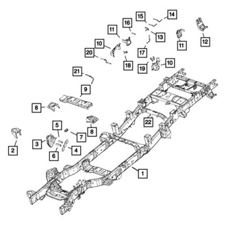 Mopar® - Chassis Frame Assembly