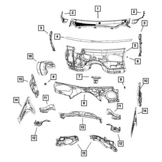 Jeep OE - Engine Compartment Insulation