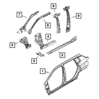 Mopar® - Cowl Side Panel