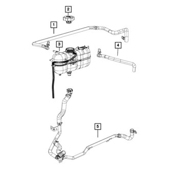 Mopar® - Engine Coolant Expansion Tank