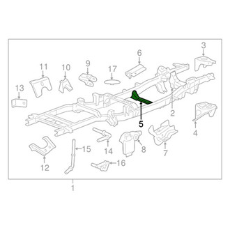 Mopar® - Replacement Transmission Crossmember