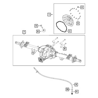 Mopar® - Rear Axle Assembly
