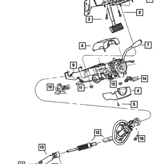 Mopar® - Steering Column