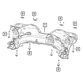 Fiat OE - Rear Engine Cradle Bolt