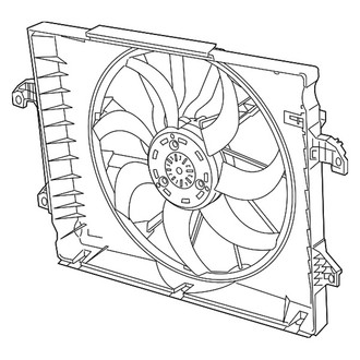 Mopar® - Engine Coolant Fan Assembly