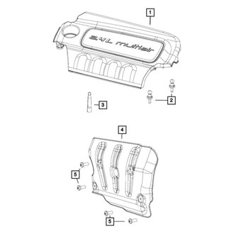 Jeep OE - Upper Engine Cover