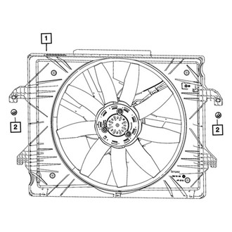 Mopar® - Engine Cooling Fan Module
