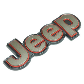 Mopar® - "Jeep" Nameplate Bronze Hatch Emblem
