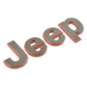 Mopar® - "Jeep" Nameplate Chrome Grille Emblem