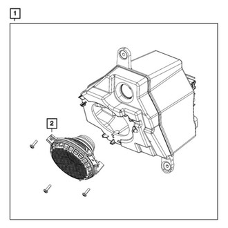 Jeep OE - Front Left Lower Speaker