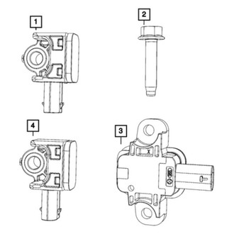 Ram OE - Air Bag Impact Sensor