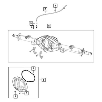 Mopar® - Rear Axle Assembly
