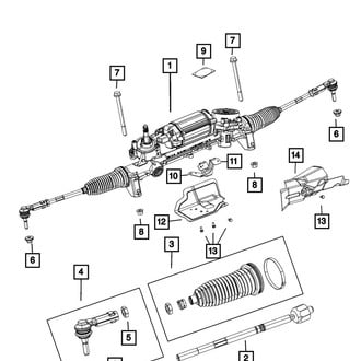 Mopar® - New Rack and Pinion Assembly