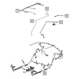 Mopar® - Headliner Wiring