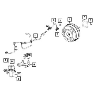 Jeep OE - Brake Vacuum Hose