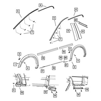 Mopar® - Roof Molding