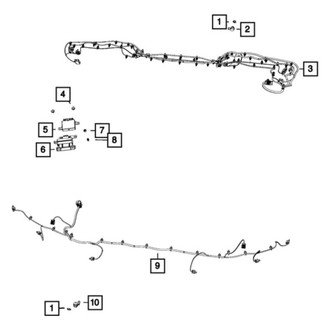 Jeep OE - Rear Blind Spot Detection System Warning Sensor