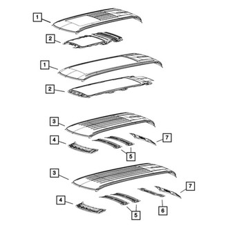 Ram OE - Rear Roof Bow