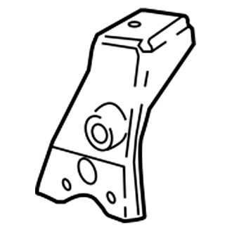 Jeep OE - Right Tow Hook Bracket
