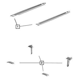 Ram OE - Rear Left Truck Bed Molding
