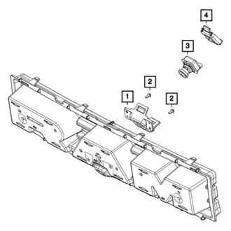 Mopar® - Front Vehicle-Mounted Spotlight Connector