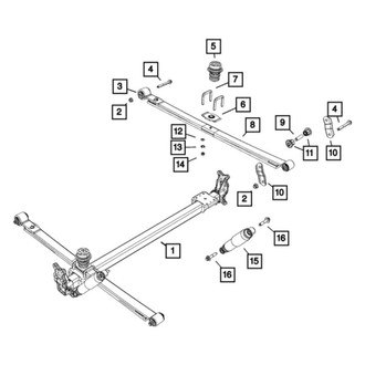 Mopar® - Shock Absorber Kit