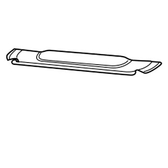 Mopar® - Front Upper Rearward Bumper Cover Spacer