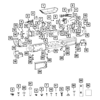 Jeep OE - Left Outer Parking Aid Sensor Bracket