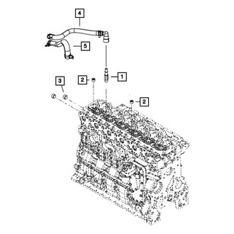 Mopar® - HVAC Heater Hose
