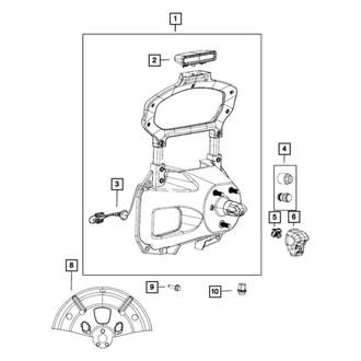 Jeep OE - Rear Park Assist Camera Housing