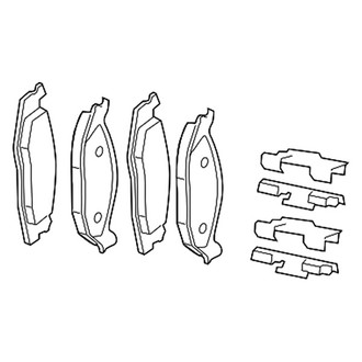 Dodge OE - Front Disc Brake Pad Set