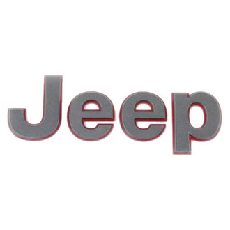 Mopar® - "Jeep" Nameplate Front Fender Emblem