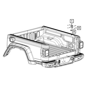Ram OE - Rear 12 Volt Accessory Power Outlet