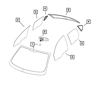 Mopar® - Rear View Mirror