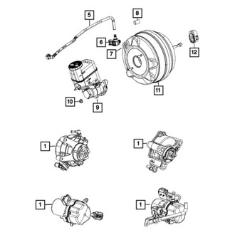 Jeep OE - Brake Vacuum Hose