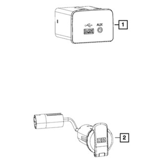 Ram OE - Audio Auxiliary Jack