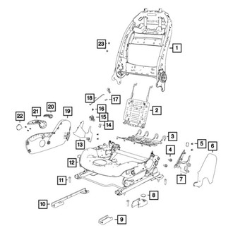 Mopar® - Seat Bushing